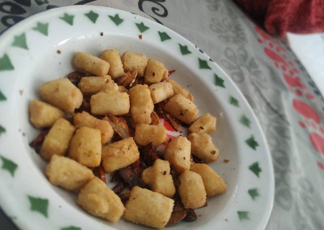 Tahu kriuk cabe garam