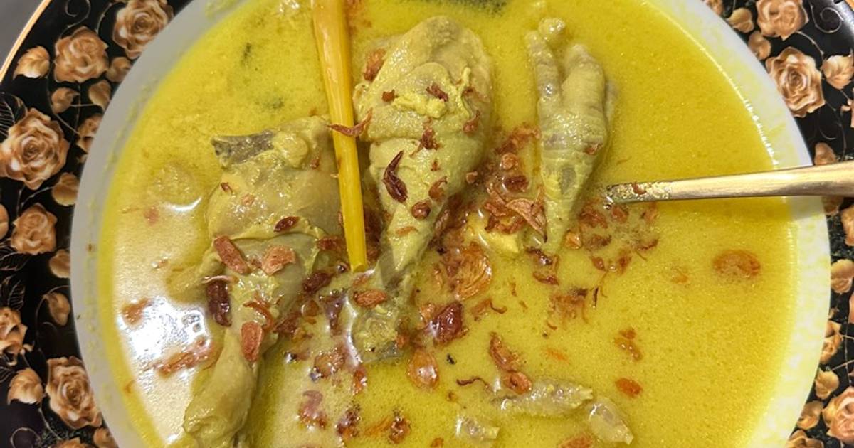Resep Opor Ayam Rasanya Maknyus