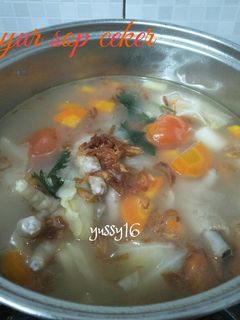 Foto resep Sayur sop ceker