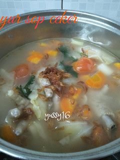 Foto resep Sayur sop ceker