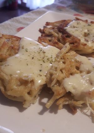 Una foto de Tortilla de fideos