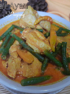 Foto resep Gulai Ayam Kacang Panjang