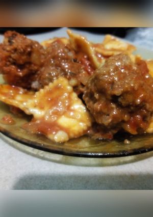 Una foto de Albóndigas de carne con avena