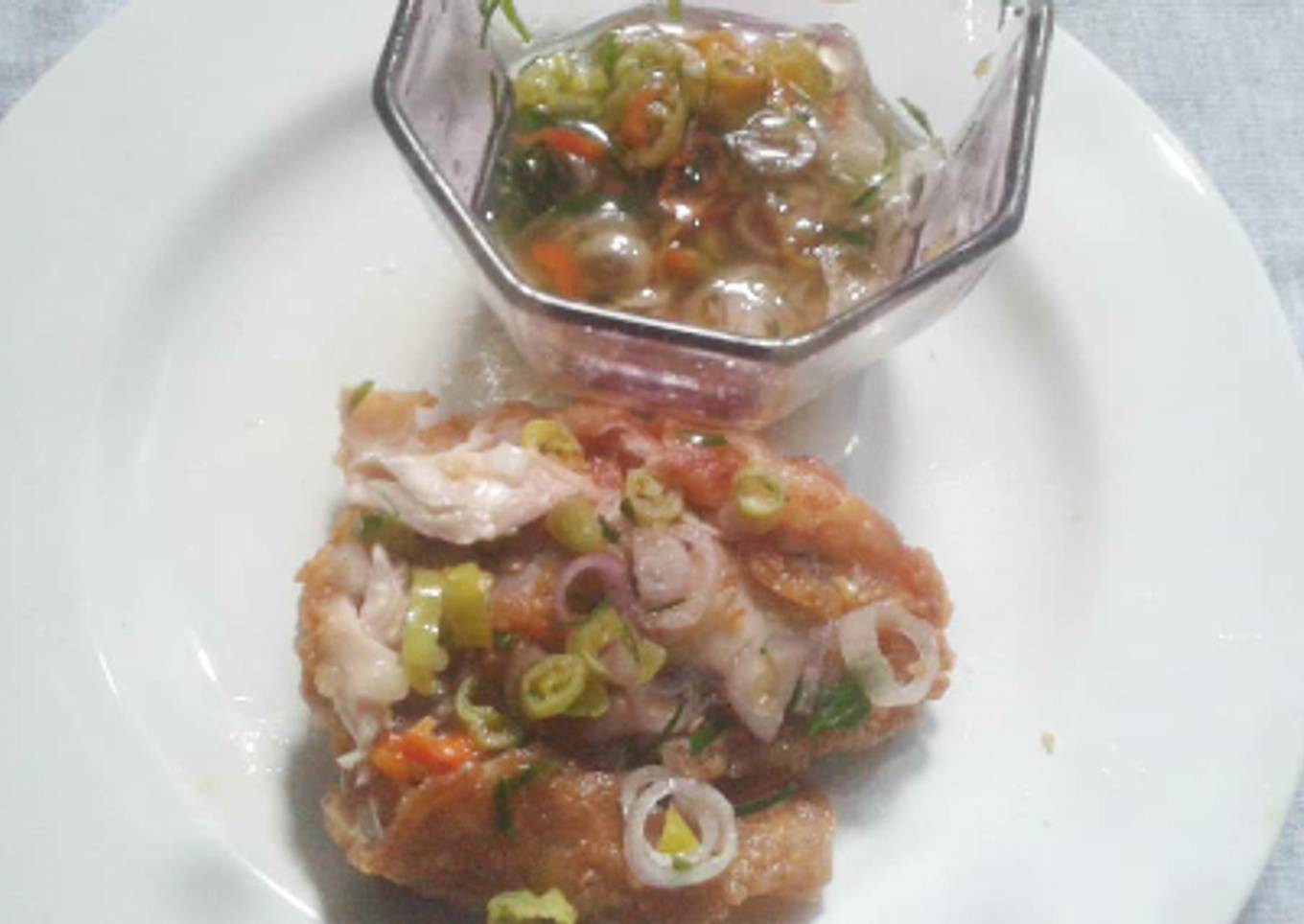 Resep Ayam Geprek Sambal Matah