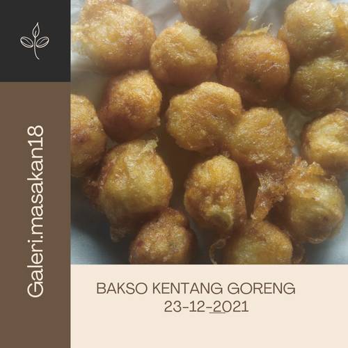 Cara Membuat Kentang Goreng