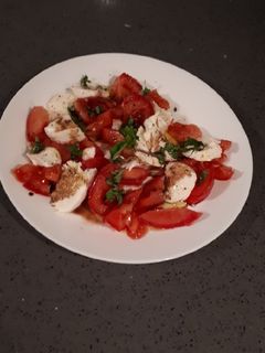 Une photo de Tomate mozzarella