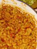 مكرونه بالصوص والطماطم 🥘
