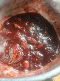Mermelada de ciruelas, higo de tuna y mburucuya