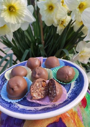 A picture of Nut&Honey chocolate.