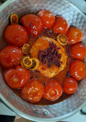 عکسی از دستور کباب تابه ای بوقلمون
