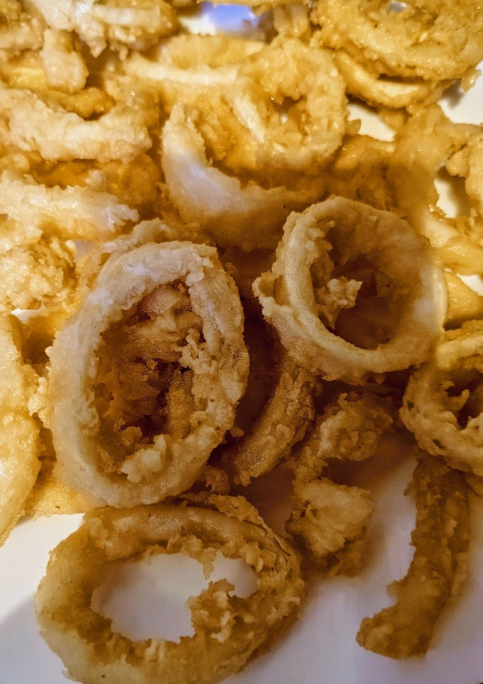 Una foto de Calamares fritos