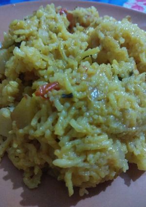 A picture of Namkin rice.