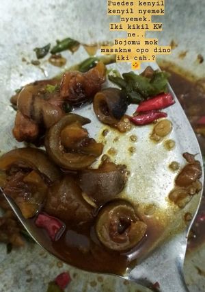 Foto resep Tongseng kikil pedes