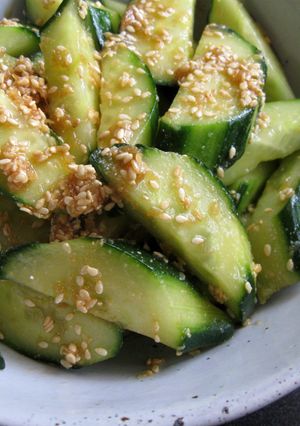 A picture of My Scrumptious Cucumber.