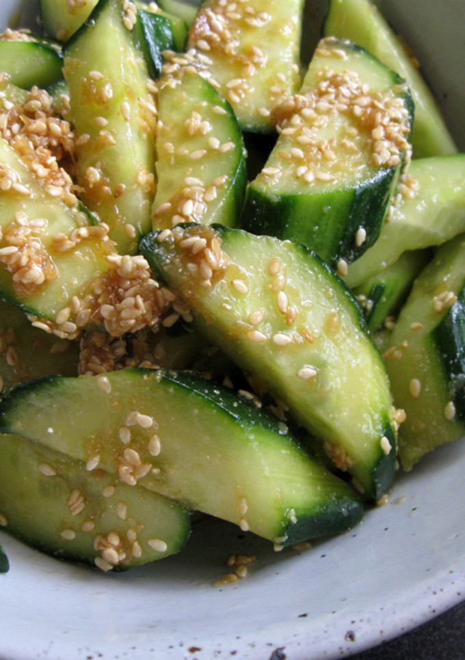 A picture of My Scrumptious Cucumber.