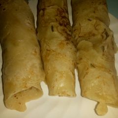 Simple ginger crepes A picture of Simple ginger crepes.