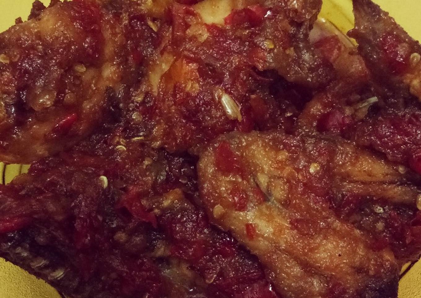 Ayam balado pedess