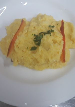 Una foto de Puré de polenta