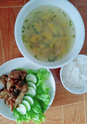 Hình của món Cơm 1 người ăn.