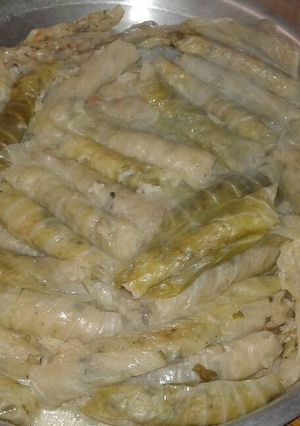 صورة لوصفة ملفوف بزيت بشهي بتمنى تجربوها