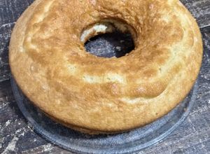 Foto de Bolo de Arroz Cru com Coco Ralado