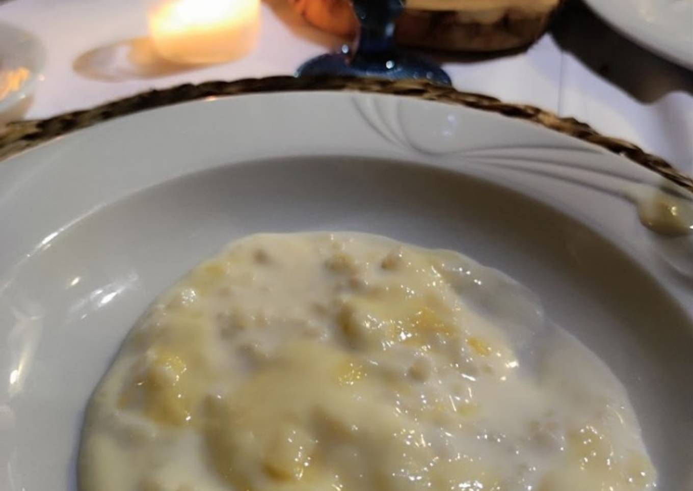 Arroz con leche cremoso