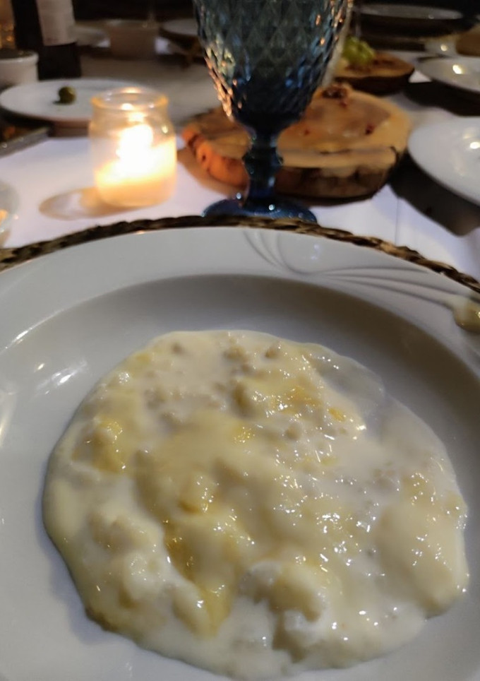 Una foto de Arroz con leche cremoso