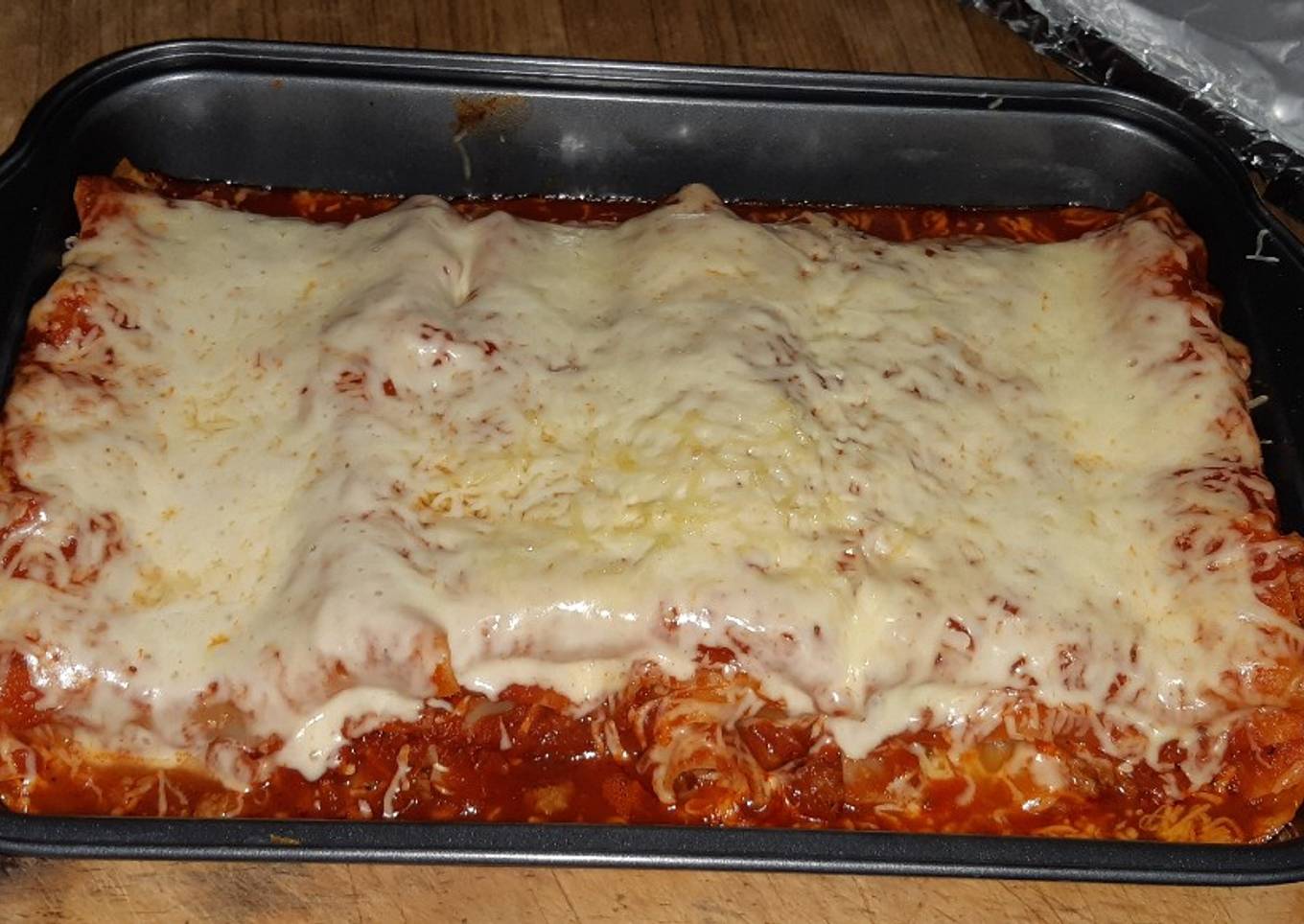 Lasagna bolognesa, cena navideña 2020