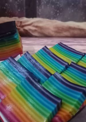 Foto resep Lapis santan / kue pepe santan