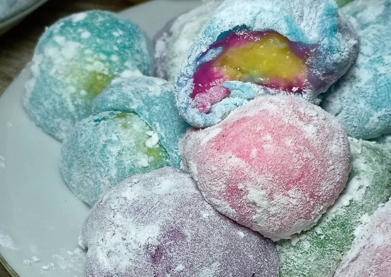 Resep Mochi Unicorn Isi Fla Jagung