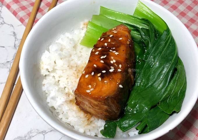 Resep Salmon Teriyaki Oleh Enonew Cookpad