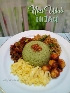 Foto resep 297.Nasi Uduk Hijau