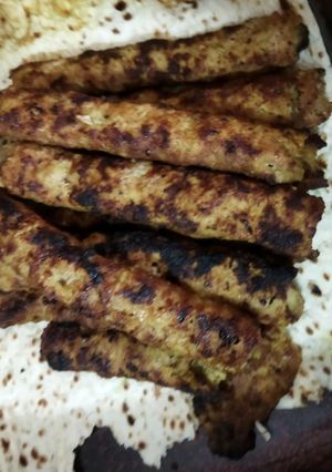 عکسی از دستور کباب کوبیده عجله ای🥲😁