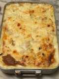 Cavolfiore gratinato con besciamella e Bleu d'Auvergne
