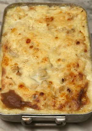 Foto di Cavolfiore gratinato con besciamella e Bleu d'Auvergne