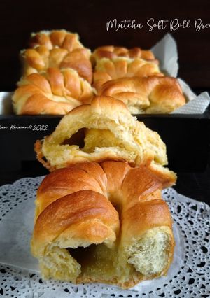 Foto resep Matcha Soft Roll Bread
