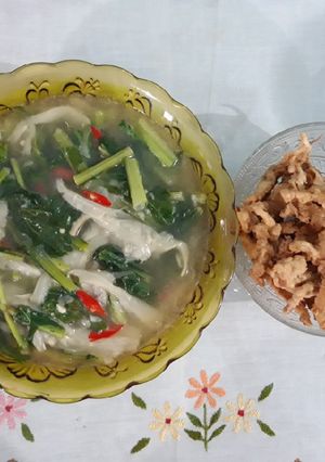 Foto resep Tumis Sawi Jamur Kuah