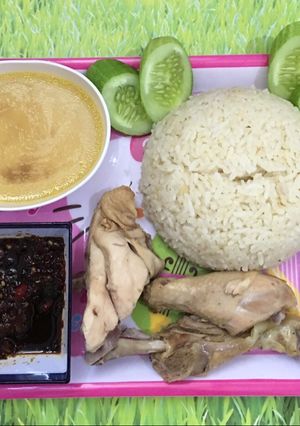 Foto resep Nasi hainam rice cooker