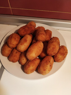 Una foto de Croquetas de jamón