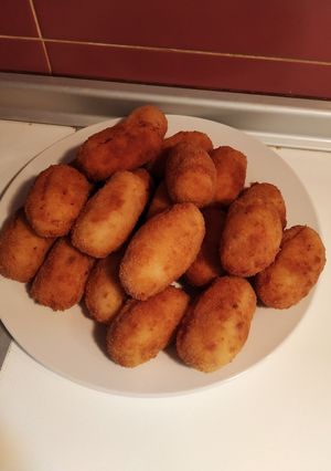 Una foto de Croquetas de jamón