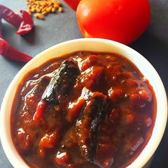 A picture of Tomato Pickle.