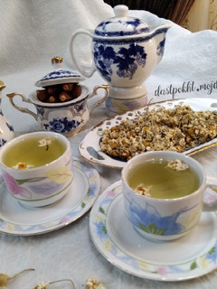 عکسی از دستور دمنوش بابونه 🌼 ☕ 🌼