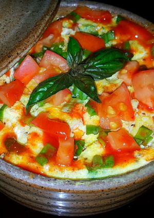 A picture of Mike's 3 Minute Breakfast Quiche.
