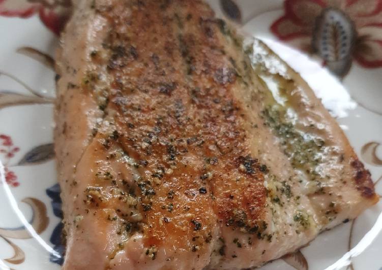 Salmón a la plancha