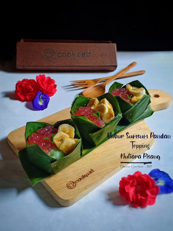 Resep Bubur Sumsum Pandan Topping Mutiara Pisang Ekonomis