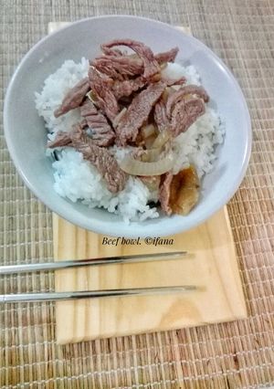 Foto resep Beef bowl #selasaBisa #bikinRamadhanberkesan #day21