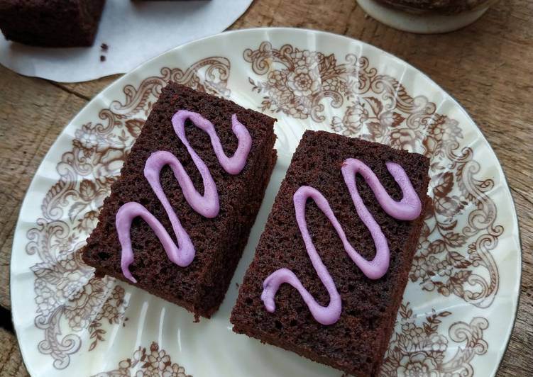 Brownis Putih Telur