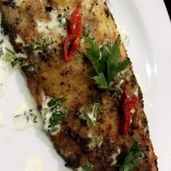 A picture of Mayo Chilli baked fish.