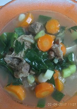 Foto resep Sop iga sapi + wortel 😊