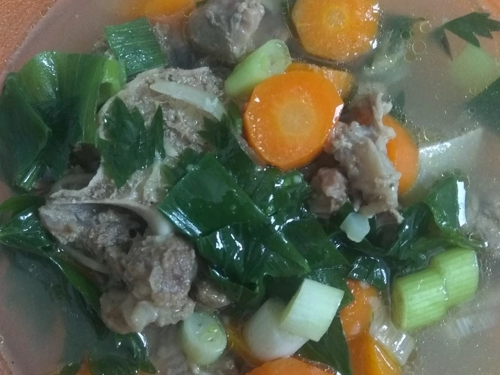 Cara Gampang Menyiapkan Resep Sop iga sapi + wortel 😊 Anti Ribet, Bisa Manjain Lidah